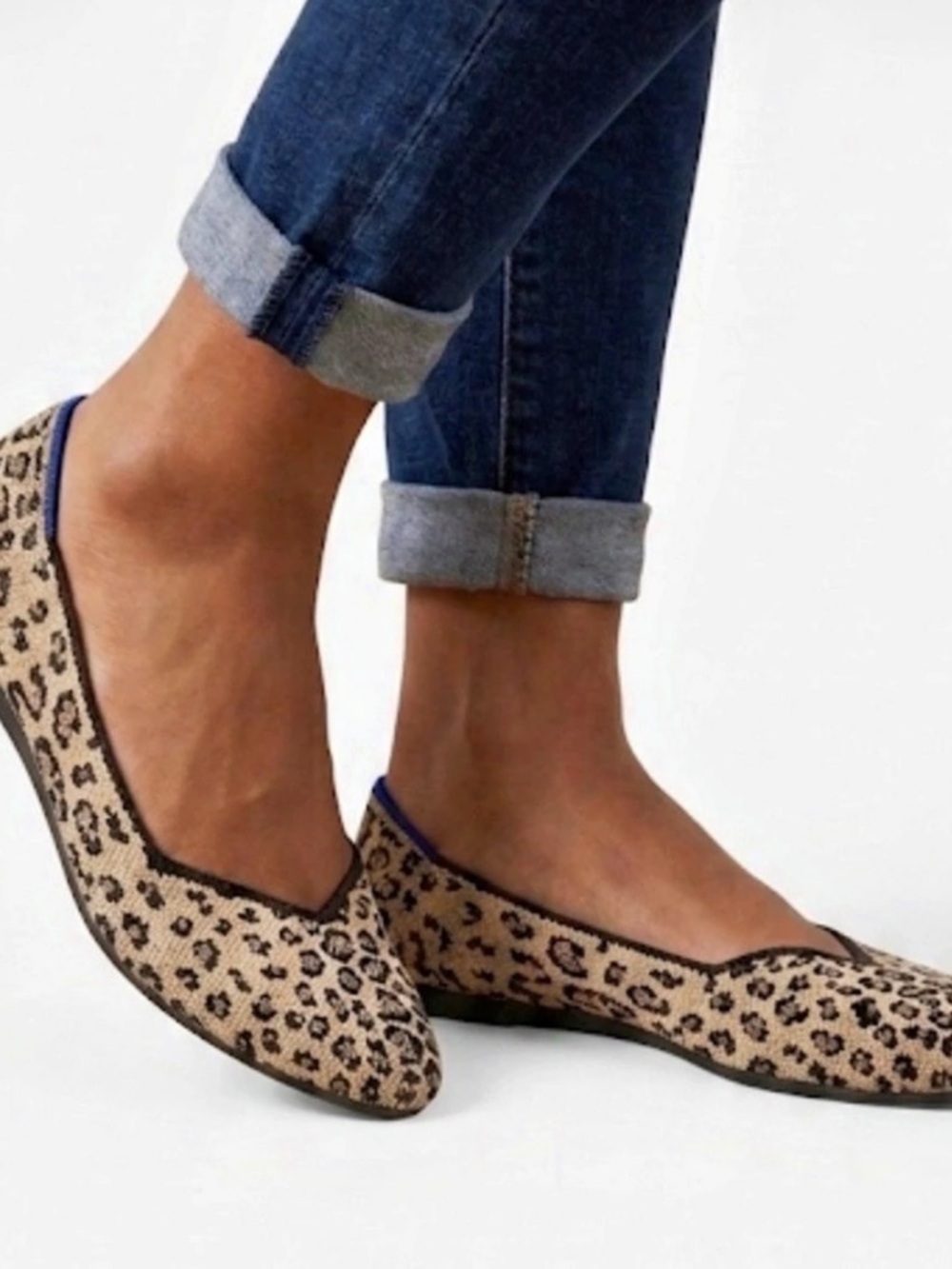 Rothy's The Daily Flat Leopard Print Flats